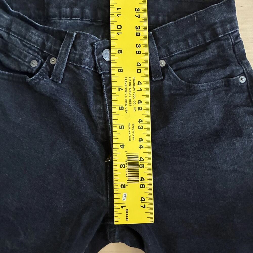 Levi's 541 Men's Size 30x30 Athletic Taper Fit Stretch Black Denim Jeans - Picture 8 of 16